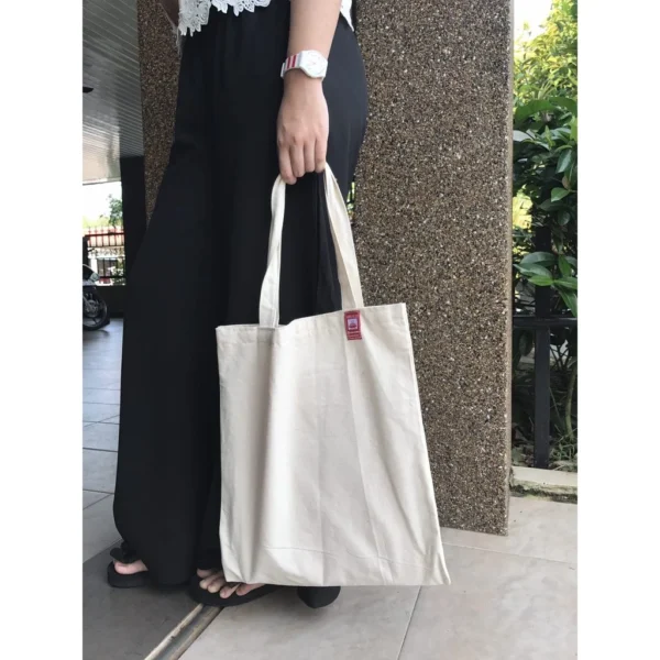 PLAIN CANVAS TOTE BAG (HIGH QUALITY)