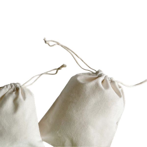 Canvas Cotton String Pouch Dust Bag